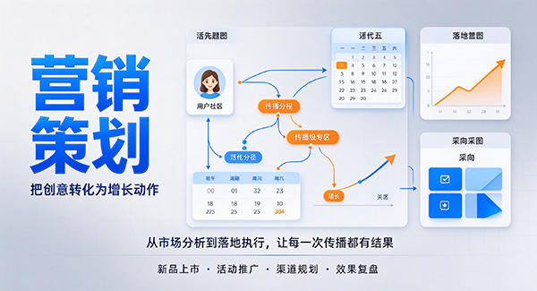 万秀区营销策划